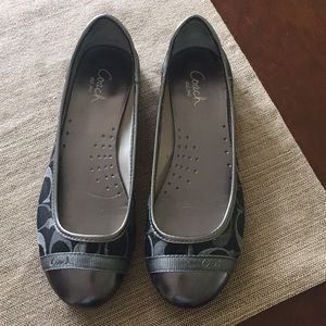 Authentic Coach ballet flats